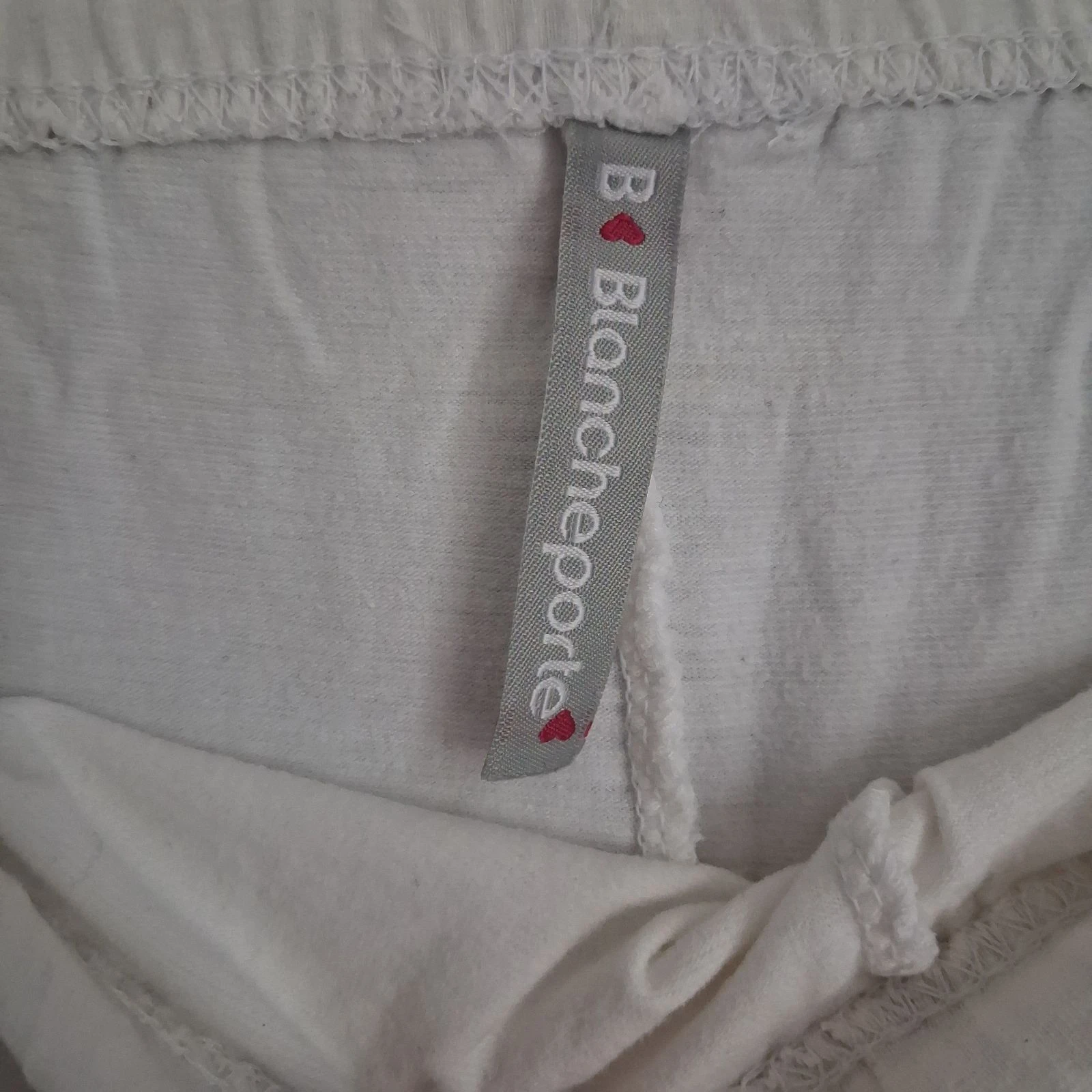 Lote de 2 leggings curtas brancas – photo 3